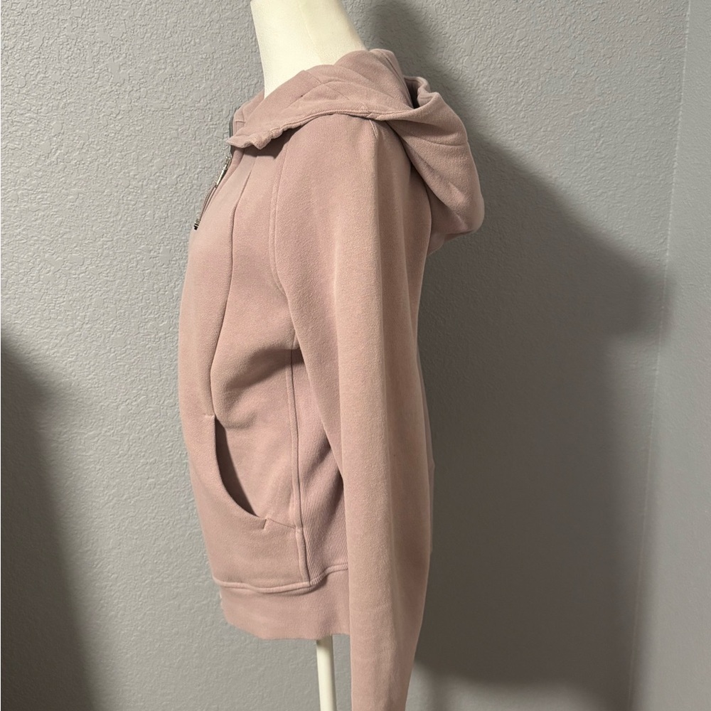 Lululemon Scuba 2 Hoodie Women’s 10 Rose Blush Full Zip Hoodie - Picture 3 of 9